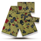 African Fabrics Wax 100% Cotton Wax Prints Good Quality Wax Loincloth For Women Dress 6 Yards