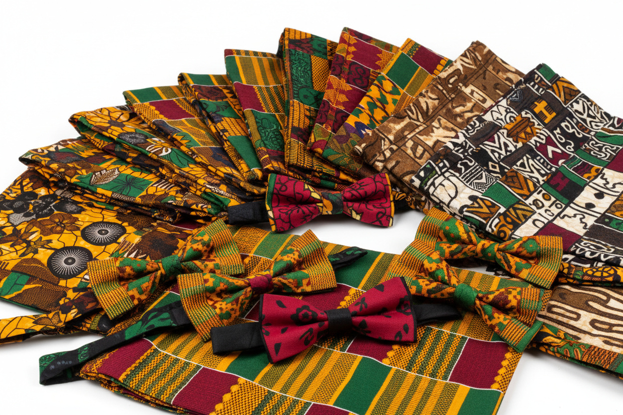 Men's Bow Ties and Cummerbunds - Flexi Africa
