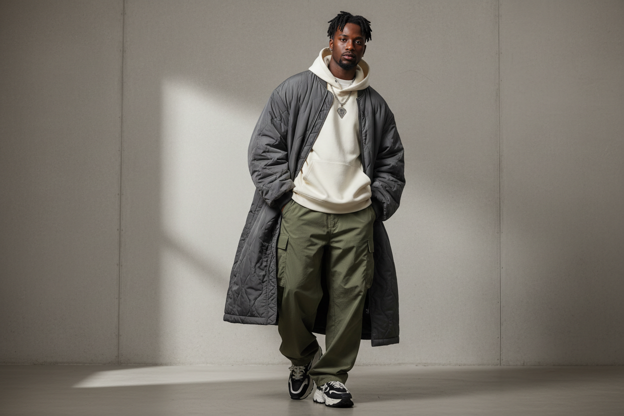 Men's Oversized and Layered Clothing - Flexi Africa