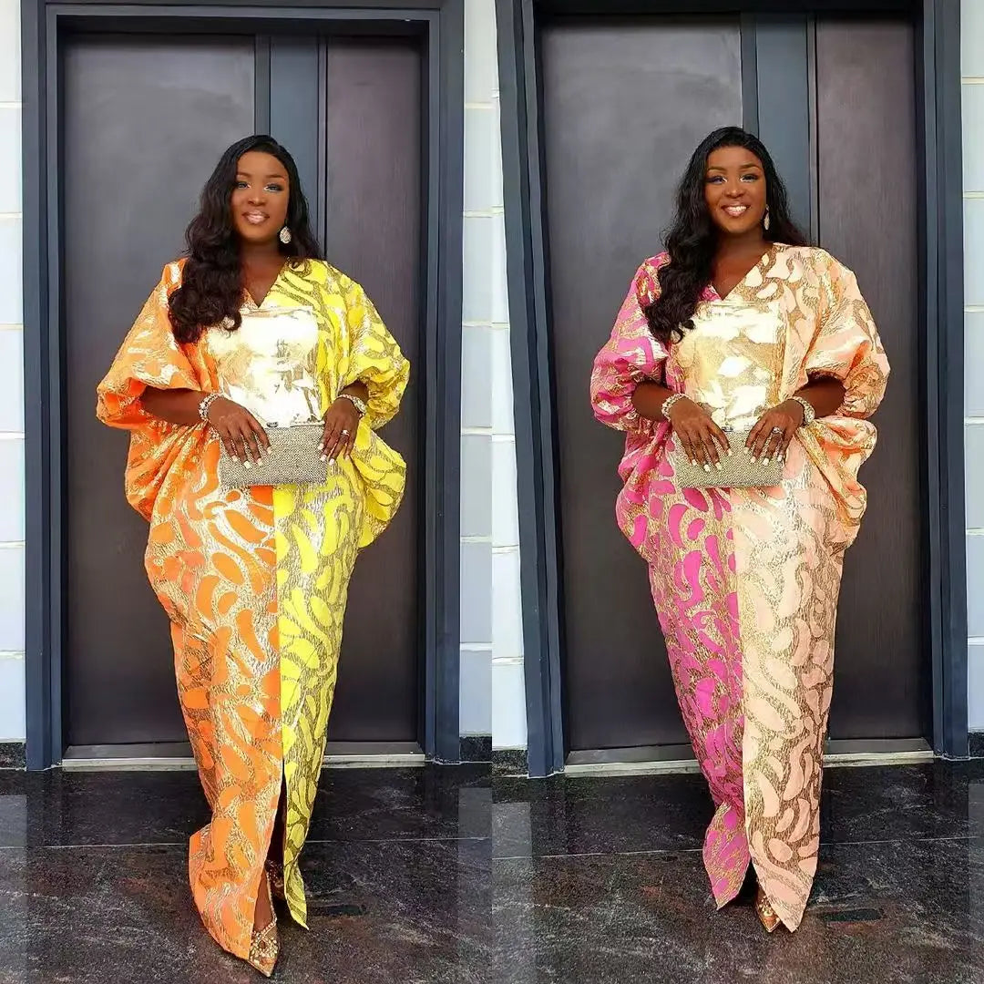 Shop new arrival jacquard African dresses in sizes for women. Elevate your style with designs at Flexi Africa for $150.90.