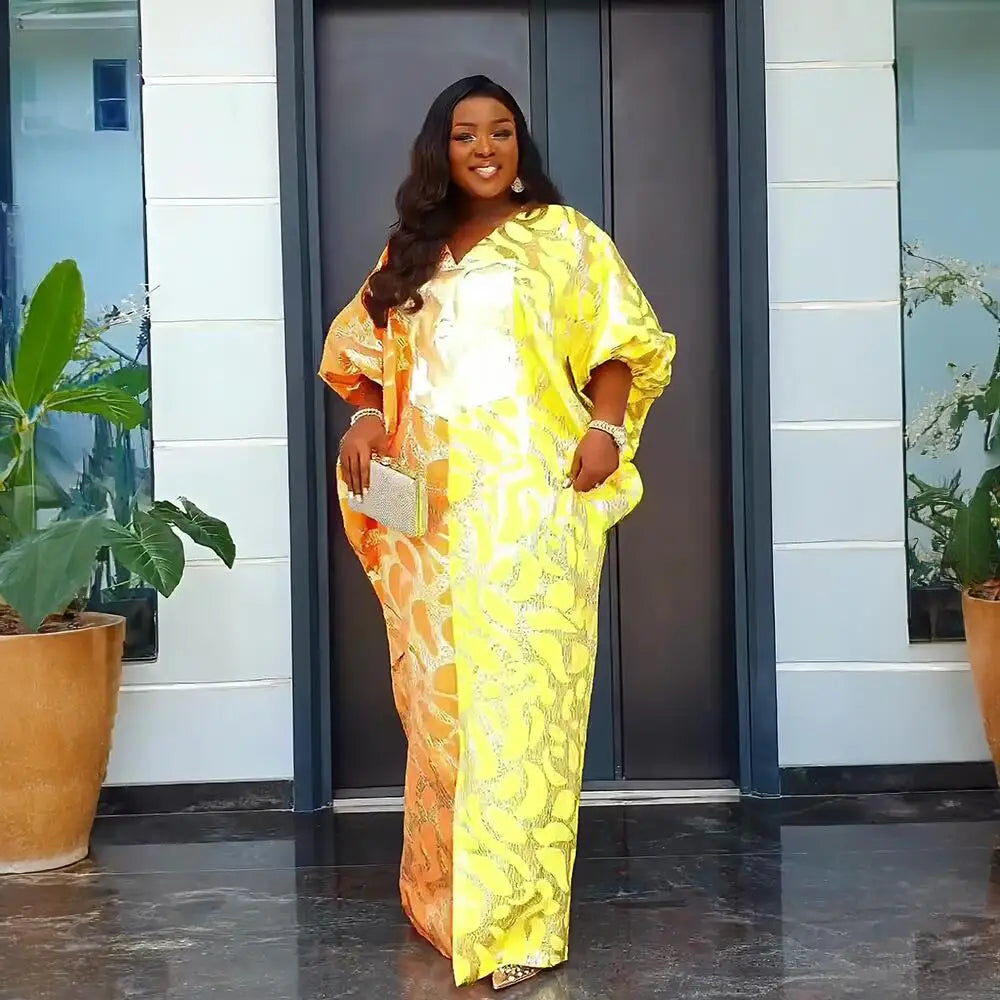 Shop new arrival jacquard African dresses in sizes for women. Elevate your style with designs at Flexi Africa for $150.90.