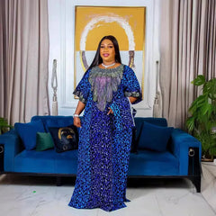 Buy African Dresses Dashiki Ankara Outfits Evening Gown Dubai Kaftan Abaya Robe Outfits for only $34.24 at Flexi Africa