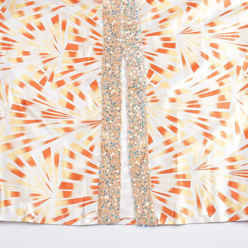 Women's African Abaya Dress – Luxury Caftan Gown for Evening & Celebration - Free Delivery Worldwide only at Flexi Africa