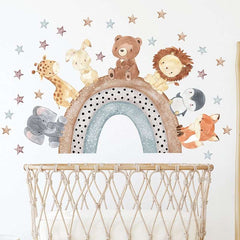 African Animal Wall Stickers for Kids' Room - Free Delivery Worldwide only at Flexi Africa