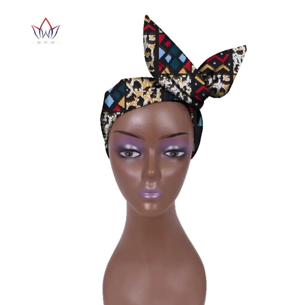 African Ankara Headband for Women – Fashion Hair Wrap & Scarf Accessory - Free Delivery Worldwide only at Flexi Africa