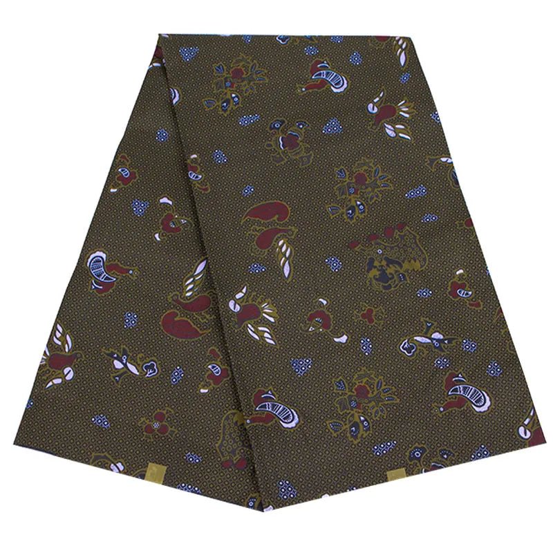 African Ankara Prints Wax Fabric Patchwork Retro Style Warp Sewing Woman Dress Craft DIY Africa Material 100% Polyester By Yard - Free Delivery Worldwide only at Flexi Africa