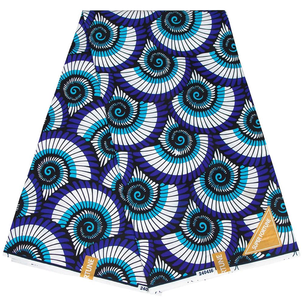 African Ankara Prints Wax Fabric Patchwork Retro Style Warp Sewing Woman Dress Craft DIY Africa Material 100% Polyester By Yard - Free Delivery Worldwide only at Flexi Africa