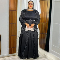 African Dresses For Woman 2025 Africa Clothing Wedding Party Evening Gowns Dashiki Ankara Outfits Dubai Turkey Kaftan Abayas - Free Delivery Worldwide only at Flexi Africa