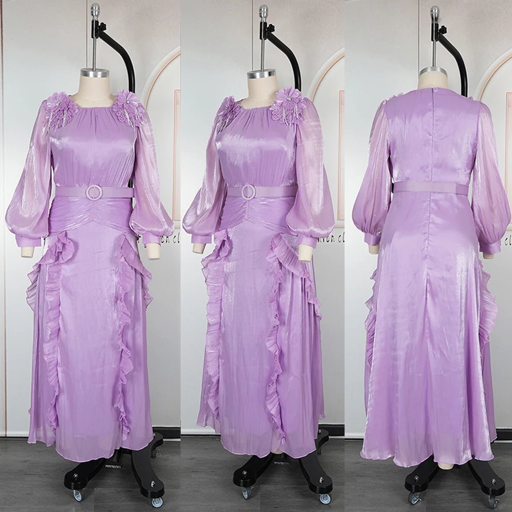 African Dresses For Woman 2025 Africa Clothing Wedding Party Evening Gowns Dashiki Ankara Outfits Dubai Turkey Kaftan Abayas - Free Delivery Worldwide only at Flexi Africa