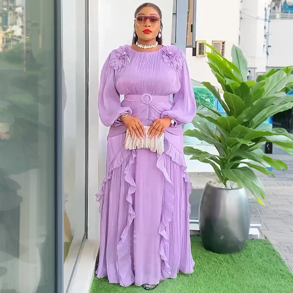 African Dresses For Woman 2025 Africa Clothing Wedding Party Evening Gowns Dashiki Ankara Outfits Dubai Turkey Kaftan Abayas - Free Delivery Worldwide only at Flexi Africa