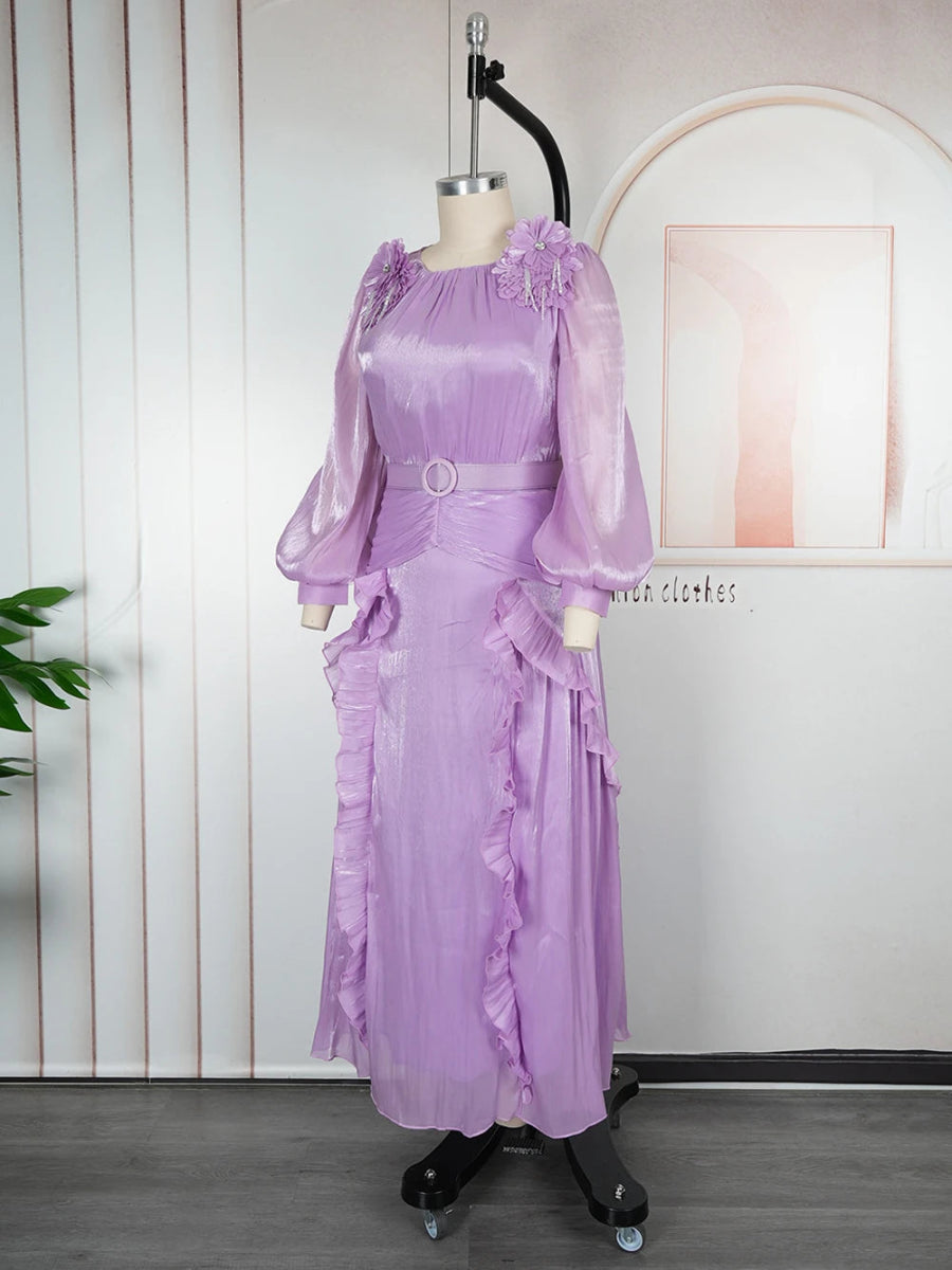 African Dresses For Woman 2025 Africa Clothing Wedding Party Evening Gowns Dashiki Ankara Outfits Dubai Turkey Kaftan Abayas - Free Delivery Worldwide only at Flexi Africa