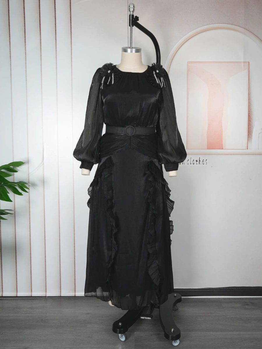 African Dresses For Woman 2025 Africa Clothing Wedding Party Evening Gowns Dashiki Ankara Outfits Dubai Turkey Kaftan Abayas - Free Delivery Worldwide only at Flexi Africa