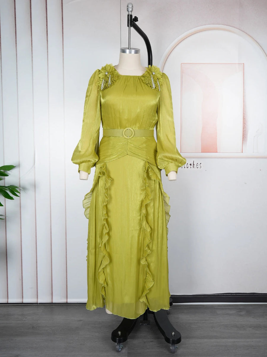 African Dresses For Woman 2025 Africa Clothing Wedding Party Evening Gowns Dashiki Ankara Outfits Dubai Turkey Kaftan Abayas - Free Delivery Worldwide only at Flexi Africa