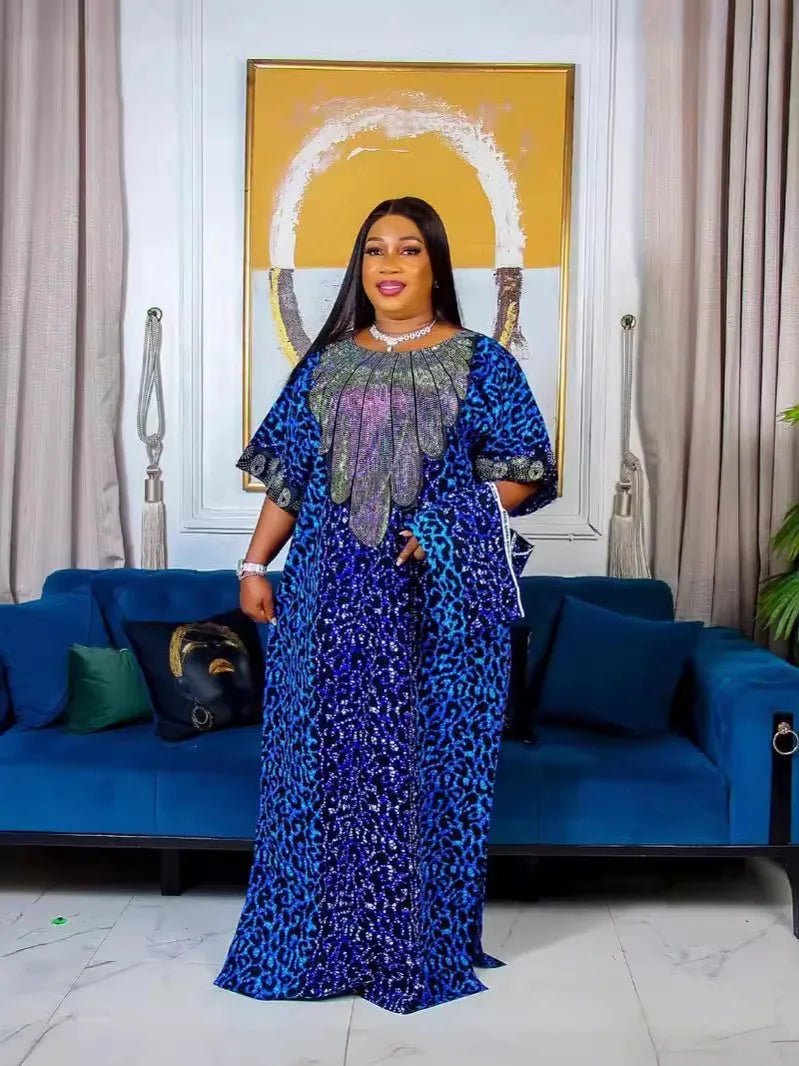 Buy African Dresses Dashiki Ankara Outfits Evening Gown Dubai Kaftan Abaya Robe Outfits for only $34.24 at Flexi Africa