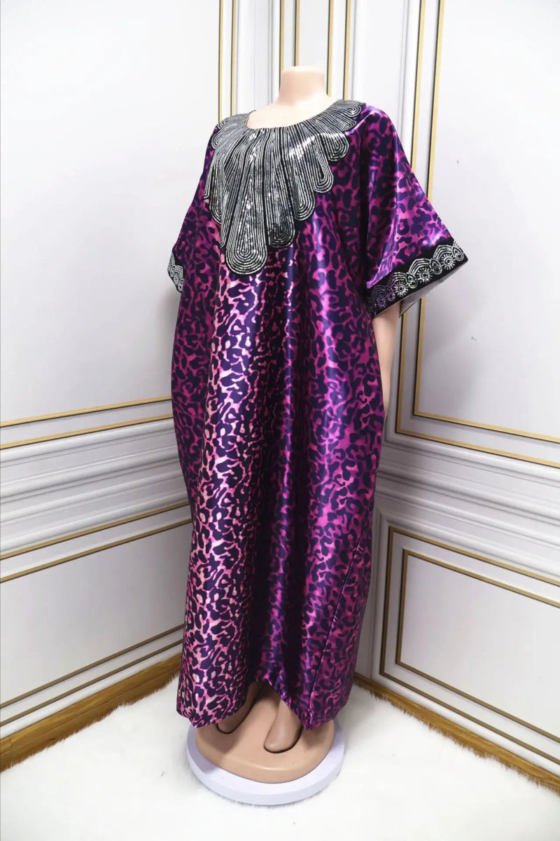 Buy African Dresses Dashiki Ankara Outfits Evening Gown Dubai Kaftan Abaya Robe Outfits for only $34.24 at Flexi Africa