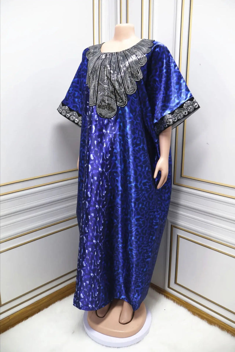 Buy African Dresses Dashiki Ankara Outfits Evening Gown Dubai Kaftan Abaya Robe Outfits for only $34.24 at Flexi Africa
