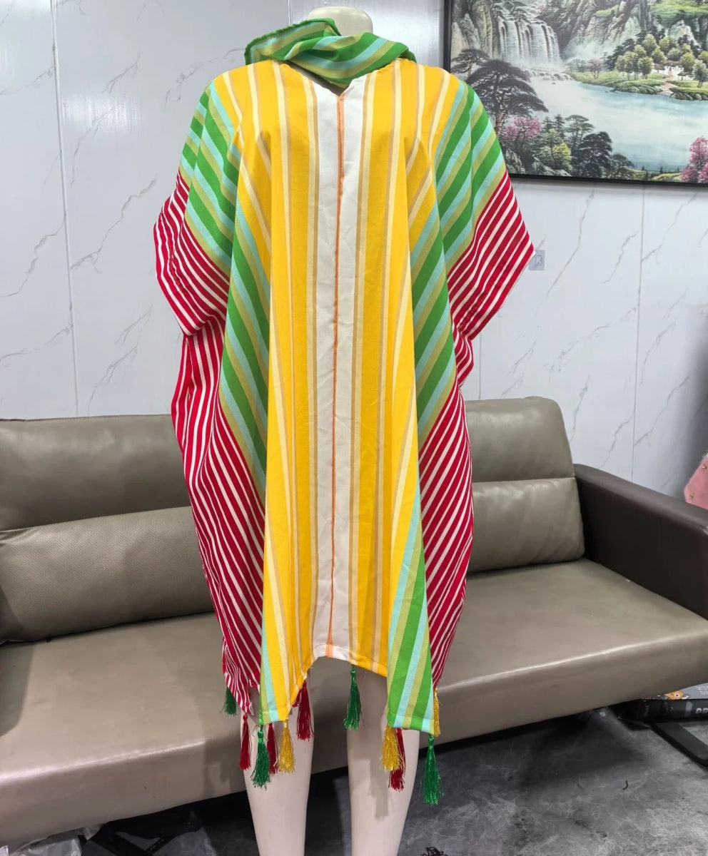 African Dresses For Women Dashiki Long Maxi Dress Ladies Traditional African Clothing Fairy Dreess 2025 Summer Plus Size Dress - Free Delivery Worldwide only at Flexi Africa