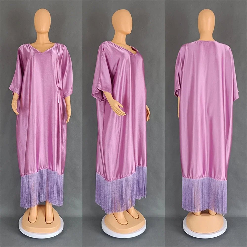 African Dresses for Women Hijab Kaftan Print Loose Boubou Robe Africa Clothes Ankara Dashiki Dubai Abaya Scarf Gown Caftan Dress - Free Delivery Worldwide only at Flexi Africa