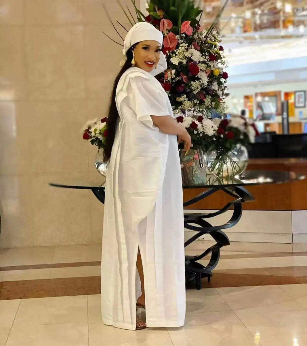 African Dresses For Women Muslim Fashion Abaya Africa Clothes Print Dashiki Ladies Clothing Ankara Big Size Africa Women Dress - Free Delivery Worldwide only at Flexi Africa