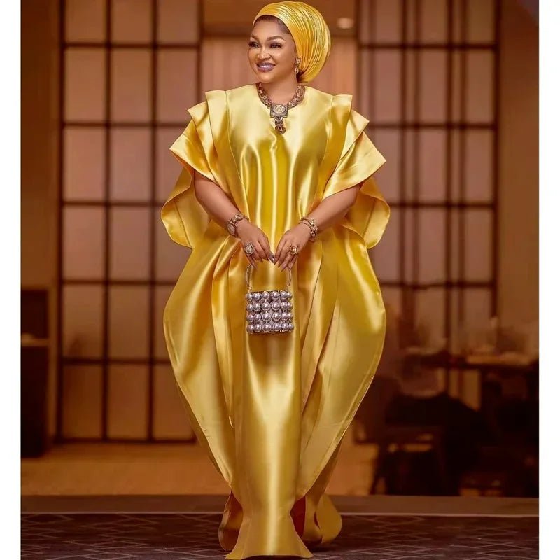 African Dresses For Women Muslim Fashion Abaya Africa Clothes Print Dashiki Ladies Clothing Ankara Big Size Africa Women Dress - Free Delivery Worldwide only at Flexi Africa