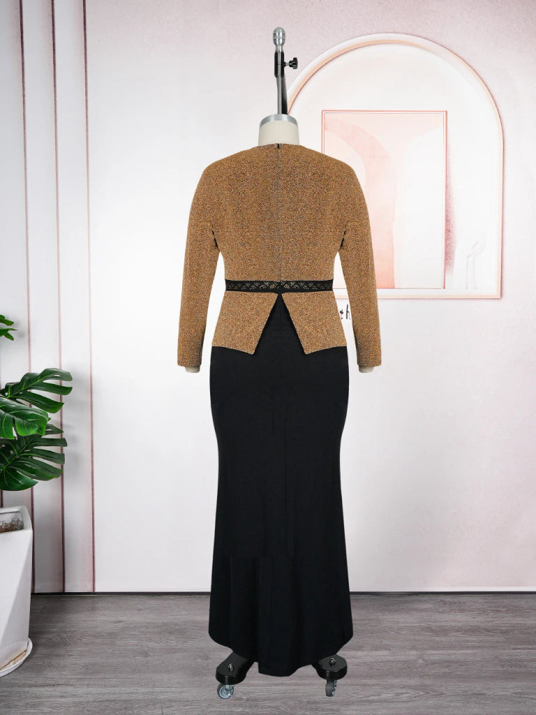 African Dresses for Women Plus Size – Dashiki Long Maxi Dress, Elegant Evening, Wedding & Party Wear - Free Delivery Worldwide only at Flexi Africa