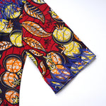 African Embroidered Bazin Dress for Women – Floral Boho Ankara Long Robes - Free Delivery Worldwide only at Flexi Africa