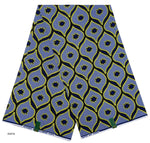 African Fabrics Wax 100% Cotton Wax Prints Good Quality Wax Loincloth For Women Dress 6 Yards