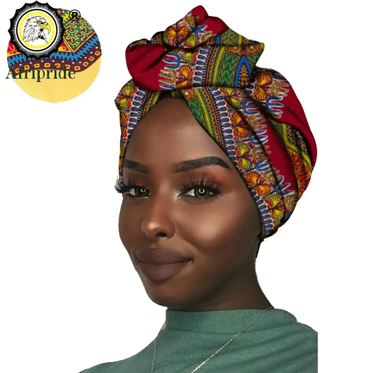 Women's African Headwrap – Traditional Cotton Wax Print Headtie & Scarf - Free Delivery Worldwide only at Flexi Africa