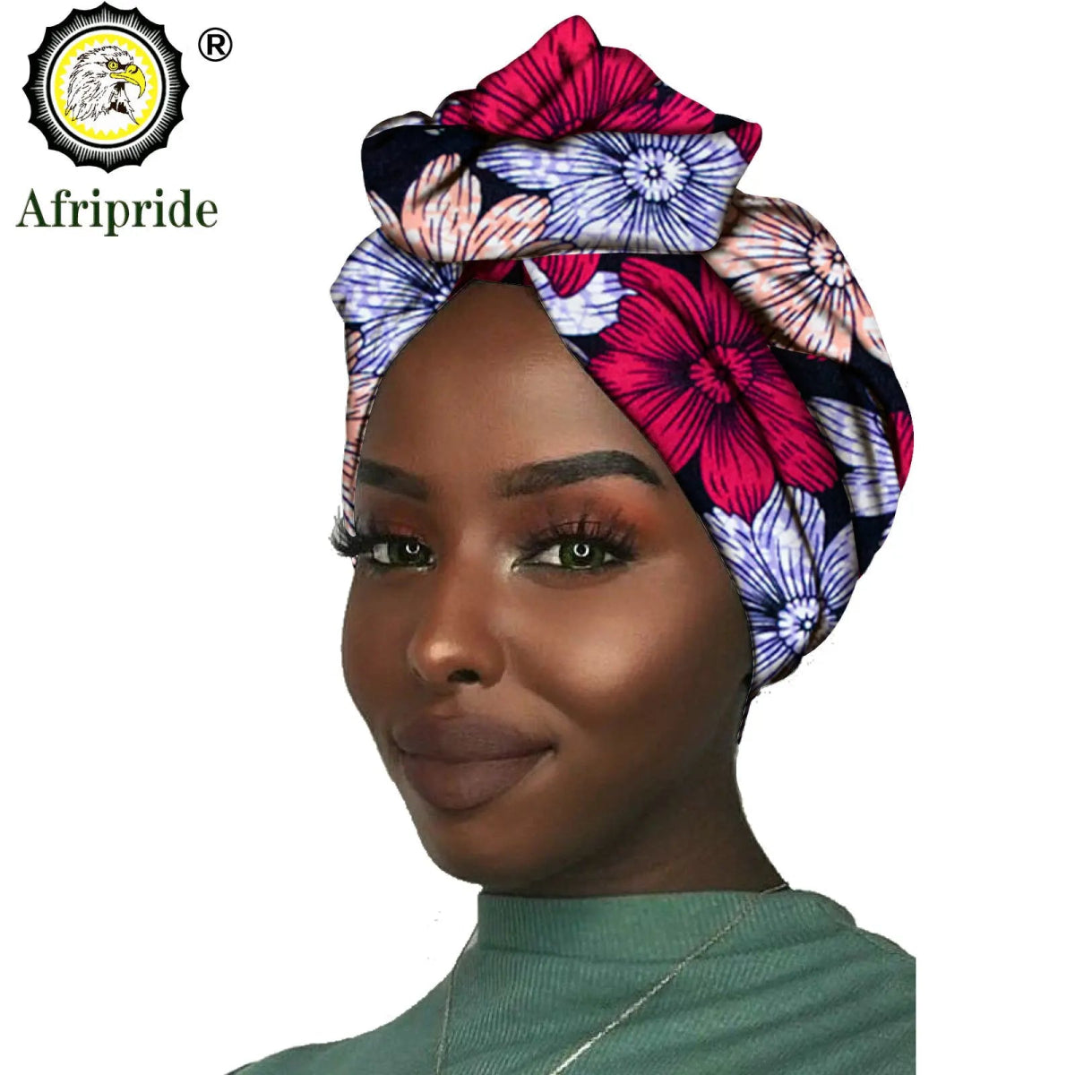Women's African Headwrap – Traditional Cotton Wax Print Headtie & Scarf - Free Delivery Worldwide only at Flexi Africa