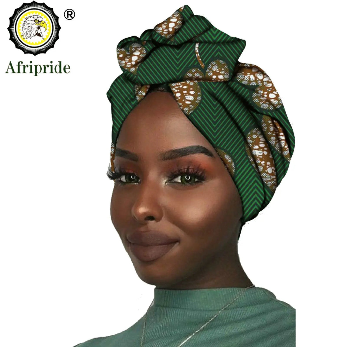 Women's African Headwrap – Traditional Cotton Wax Print Headtie & Scarf - Free Delivery Worldwide only at Flexi Africa