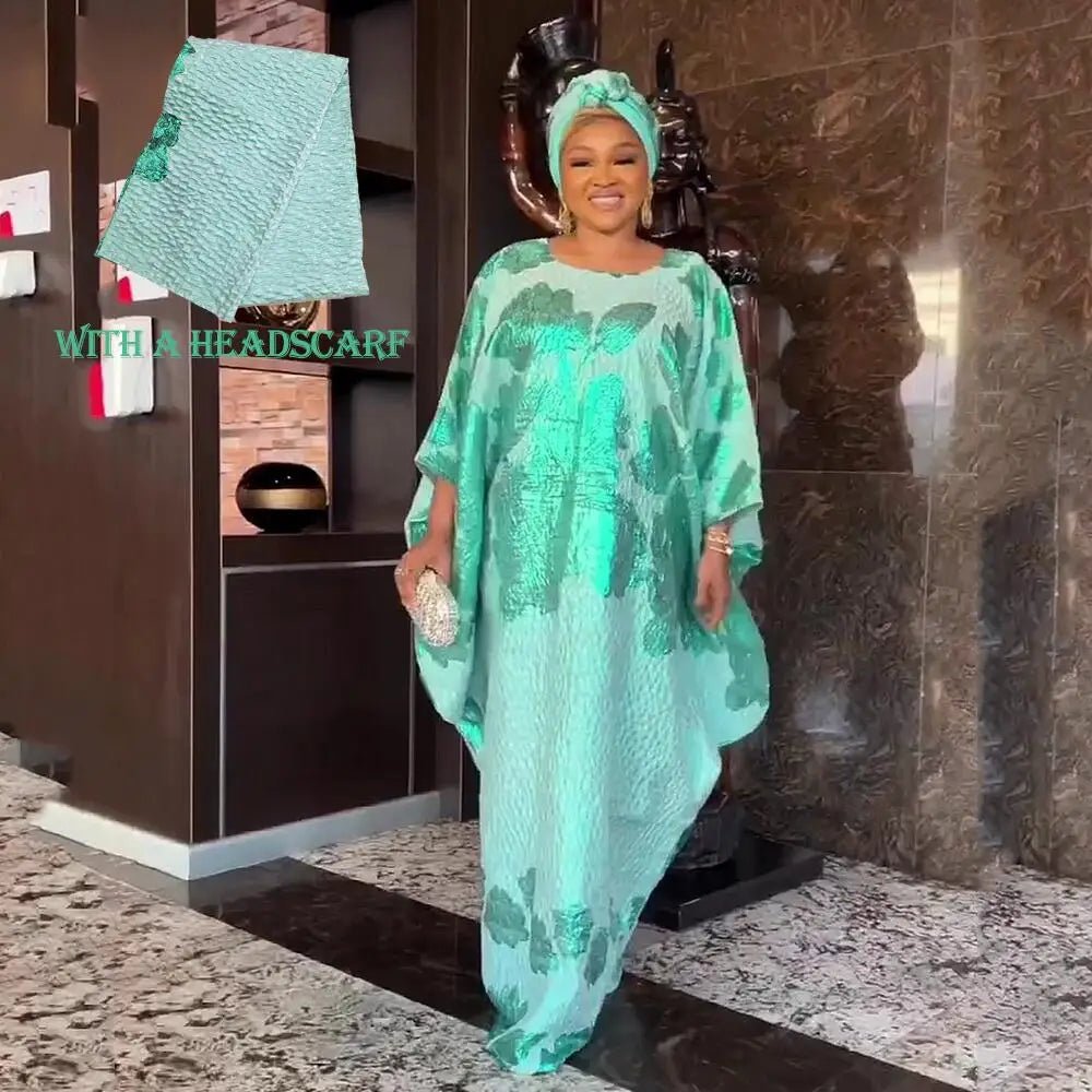 African Print Loose Skirt – Flowing Ankara Fabric Maxi Skirt for Women - Free Delivery Worldwide only at Flexi Africa