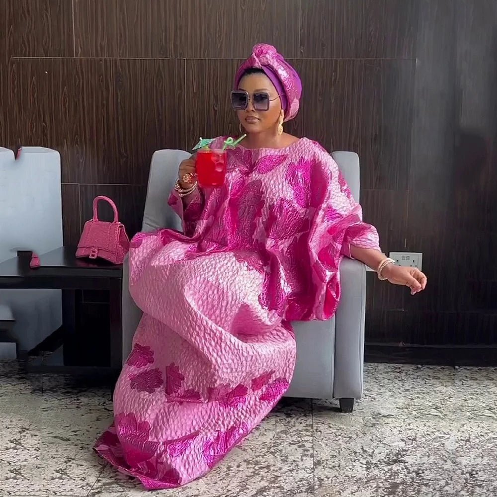 African Print Loose Skirt – Flowing Ankara Fabric Maxi Skirt for Women - Free Delivery Worldwide only at Flexi Africa