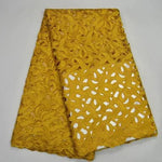 African Voile Lace Fabric – Cotton Lace for Wedding & Party Dresses - Free Delivery Worldwide only at Flexi Africa