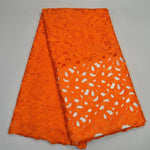 African Voile Lace Fabric – Cotton Lace for Wedding & Party Dresses - Free Delivery Worldwide only at Flexi Africa