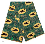 African Wax Fabric Black & White – 100% Cotton Wax Print Pagne, 6 Yards - Free Delivery Worldwide only at Flexi Africa