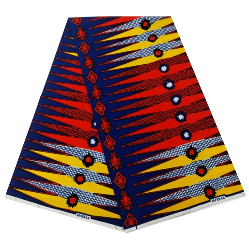 African Wax Print Cotton Fabric – Soft Loincloth for Women’s Dresses - Free Delivery Worldwide only at Flexi Africa
