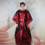 African Women’s 2PC Dress Set with Matching Headscarf – Ethnic Wear - Free Delivery Worldwide only at Flexi Africa