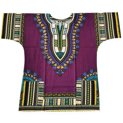 Authentic African Dashiki Printed T-Shirts for Men - Flexi Africa -Offers Free Delivery Worldwide - www.flexiafrica.com