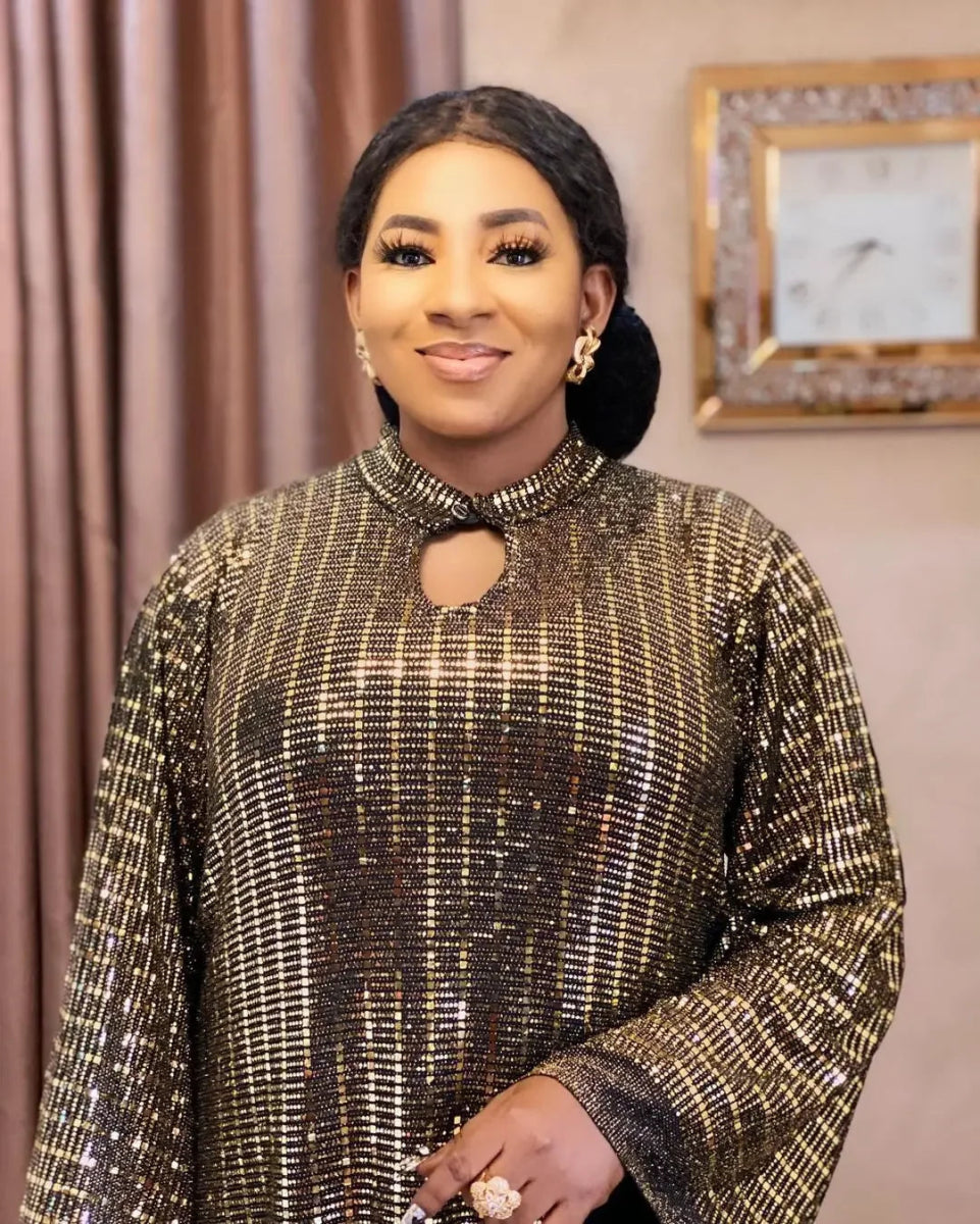 Customized Customized 2025 New Style Classic African Dresses For Women African Dashiki Fashion Loose Long Dress African Dress - Free Delivery Worldwide only at Flexi Africa