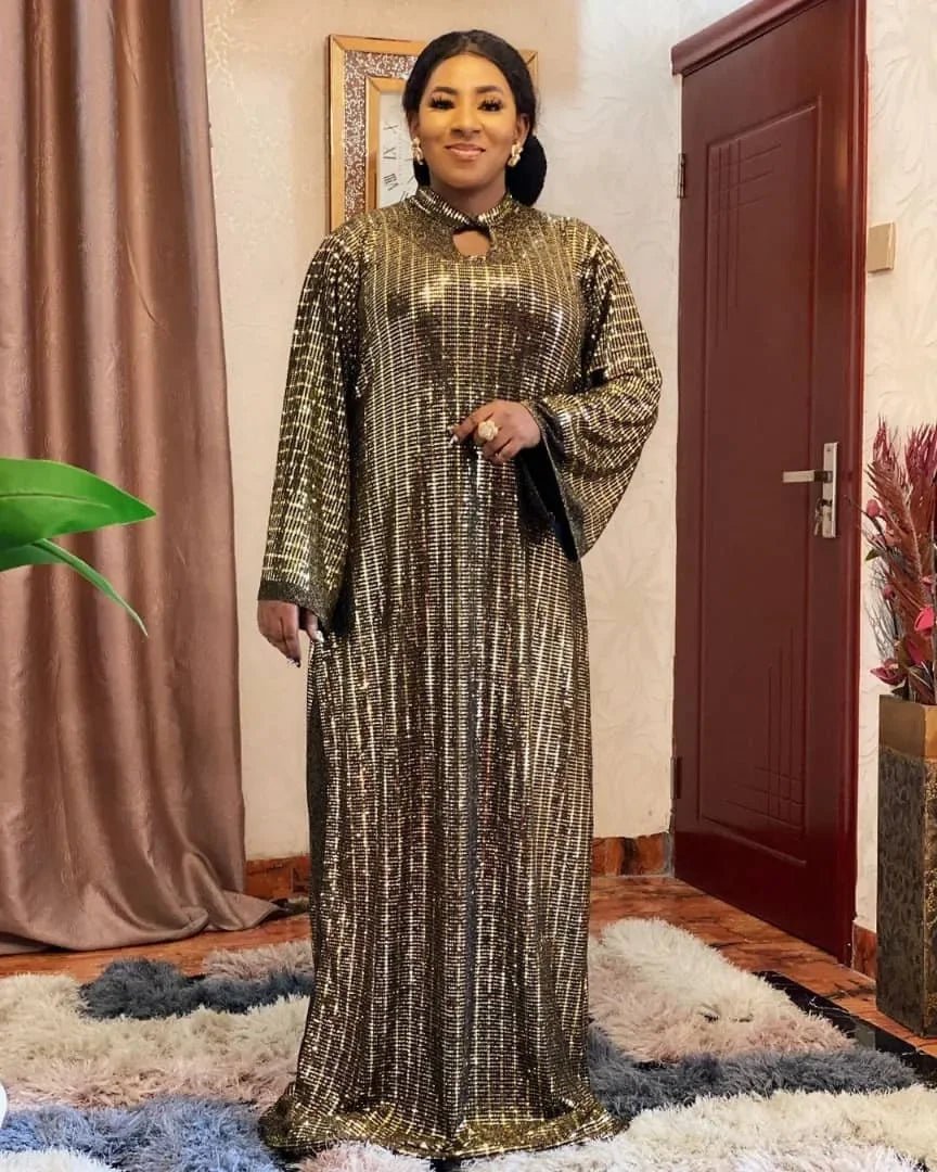 Customized Customized 2025 New Style Classic African Dresses For Women African Dashiki Fashion Loose Long Dress African Dress - Free Delivery Worldwide only at Flexi Africa