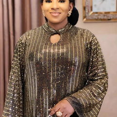 Customized Customized 2025 New Style Classic African Dresses For Women African Dashiki Fashion Loose Long Dress African Dress - Free Delivery Worldwide only at Flexi Africa
