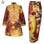 Designer Ankara 2PC Set for Women – Traditional Nigerian Party Outfit - Free Delivery Worldwide only at Flexi Africa