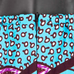 Elegant African Midi Dress – High - Waist Ankara Fashion Wear with Short Sleeves - Free Delivery Worldwide only at Flexi Africa