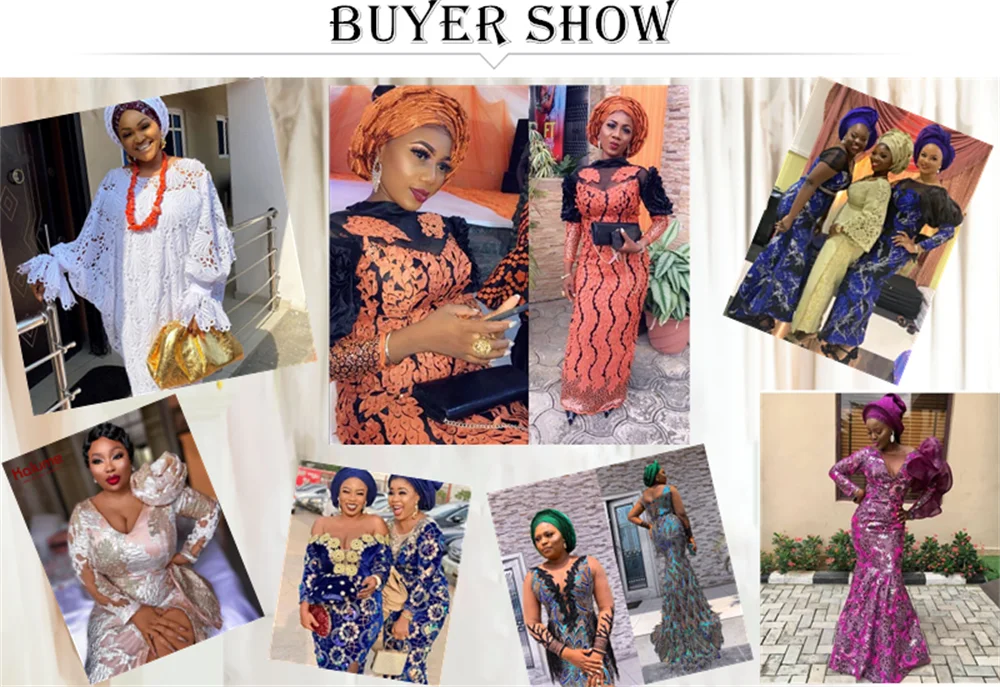 Flower Fabric Nigerian African Fabric for Couture Sewing – Wedding, Evening & Prom Dress - Free Delivery Worldwide only at Flexi Africa