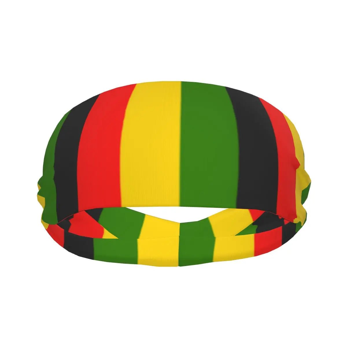 Jamaica Flag Stripe Headwrap - Stylish Headband for Sports - Flexi Africa Free Delivery Worldwide only at www.flexiafrica.com