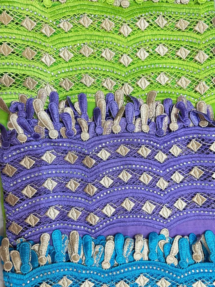 Luxury Cotton African Scarf – Muslim Women’s Hijab Shawl - Free Delivery Worldwide only at Flexi Africa