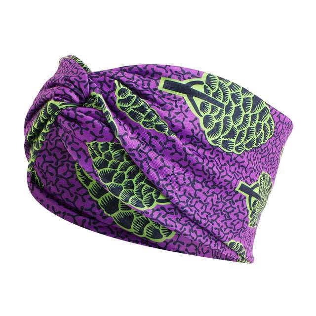 African Print Stretch Bandana Head Wrap Floral Ankara Dashiki Women - Flexi Africa - Flexi Africa offers Free Delivery Worldwide - Vibrant African traditional clothing showcasing bold prints and intricate designs