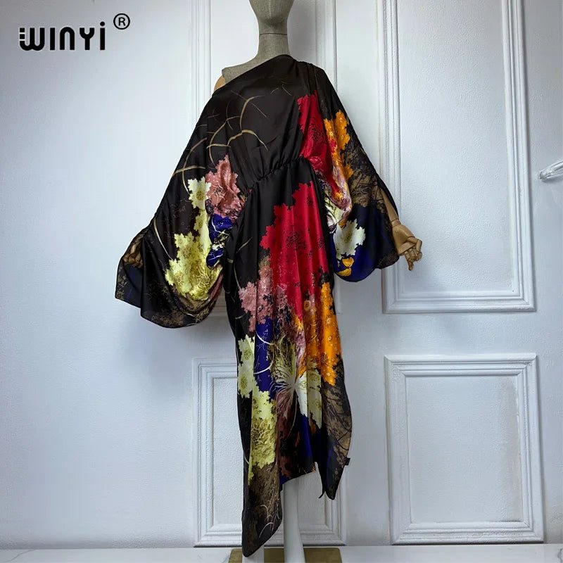 Sexy African Summer Dress - Beachwear Bikini Cover - Up Robe for Women, Long Party Dresses & Summer Outfits - Free Delivery Worldwide only at Flexi Africa