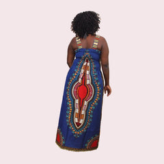 Sexy Backless Dress Summer Dashiki Casual Sundress Beach Women - Flexi Africa - Free Delivery Worldwide - FREE POST