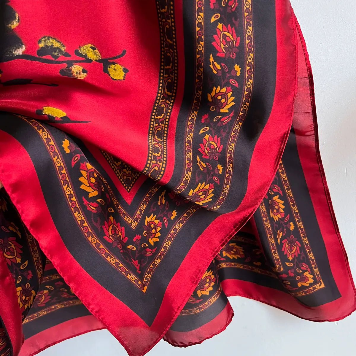 Spring and Summer Fashion African Dresses For Women Elegant Printed Silk Muslim Lady Kaftan Dress Sun Protection Kuwait Abaya - Free Delivery Worldwide only at Flexi Africa